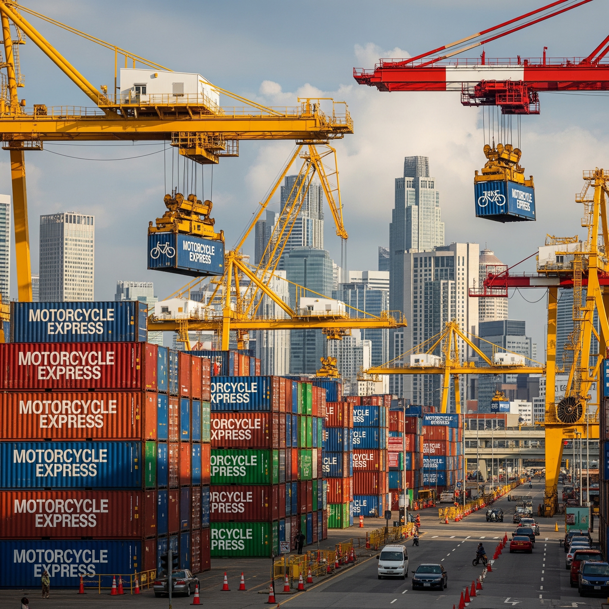 Containerized Parking Solutions for Two  Wheelers